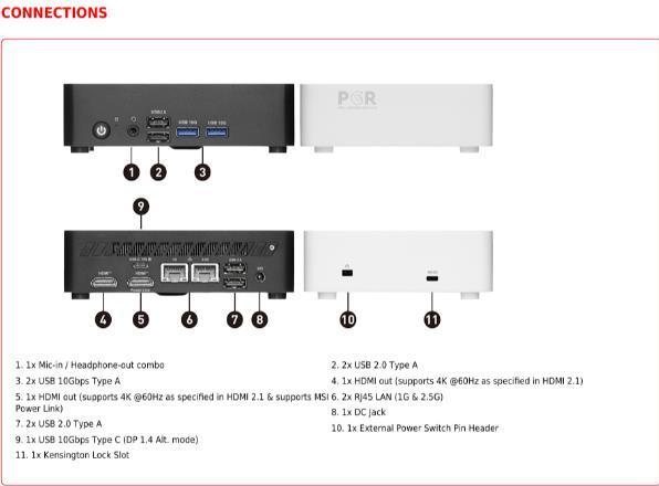 Produktbild MSI CUBI NUC TWG-001BEU