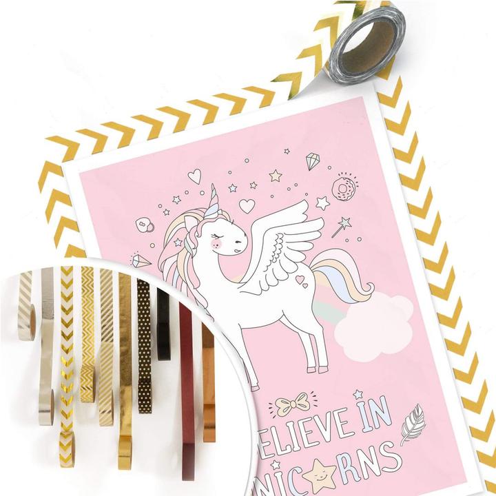 Trenddeko Kvilis - Believe in Unicorns - rose (50 x 60 cm) - Galaxus