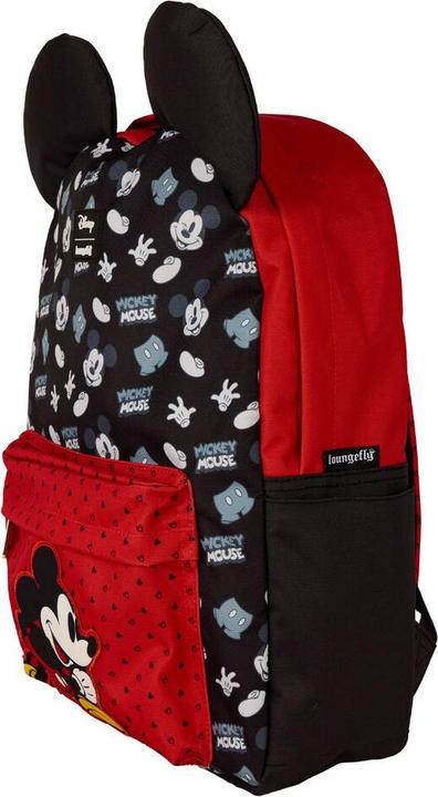 Actual product image Loungefly Disney Mickey nylon backpack 43cm