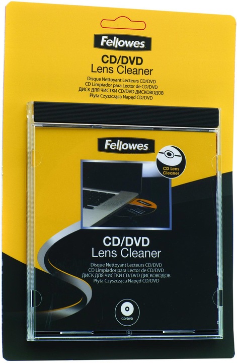 Actual product image Fellowes CD-/DVD drive cleaner