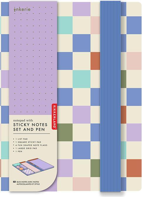 Actual product image Kikkerland Notebook And Sticky Note Set (20 x 266 mm)