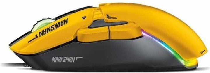 Produktbild Yenkee YMS 3600YW MARKSMAN USB gelb / optische Gaming-Maus / 12400 DPI / 6 Tasten / USB-A/C / 1,8 m (Kabellos)