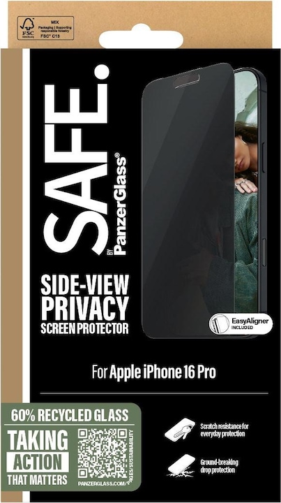 Image du produit PanzerGlass Safe. (1 pièce(s), Apple iPhone 16 Pro)