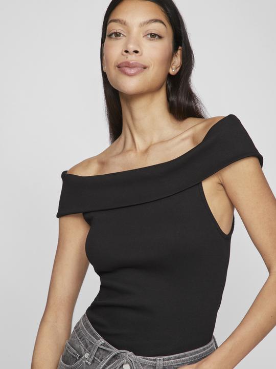 Immagine prodotto Vila Top off-shoulder a coste (M)
