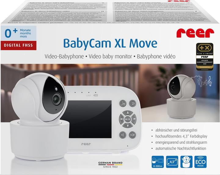 Produktbild Reer BabyCam XL Move (Babyphone mit Kamera, 300 m)