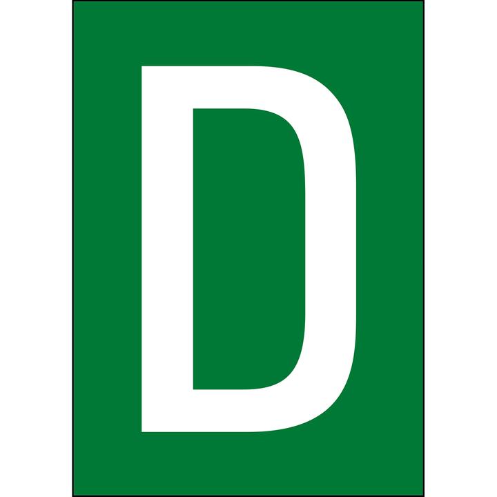 Etichetta energetica Brady Etichette A4 con numeri e lettere