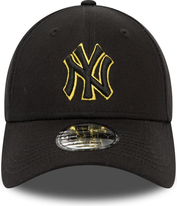 Actual product image New Era 9Forty Strapback Cap - Outline New York Yankees