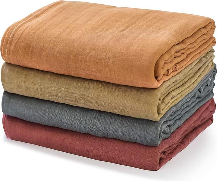 Momcozy Swaddle Blanket (120 cm, 120 cm)