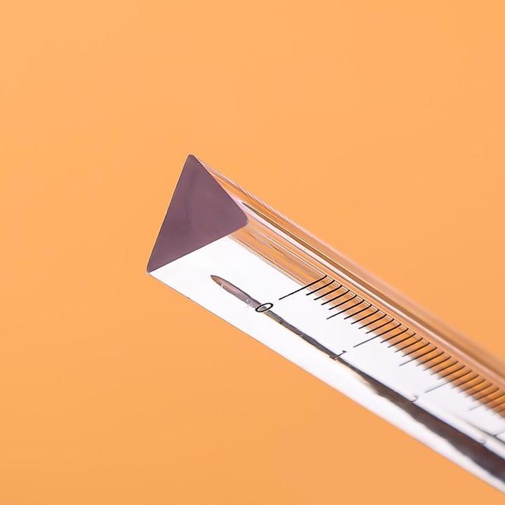 Actual product image JTI Three-dimensional ruler - triangular - 15 cm (15 cm, Plastic)