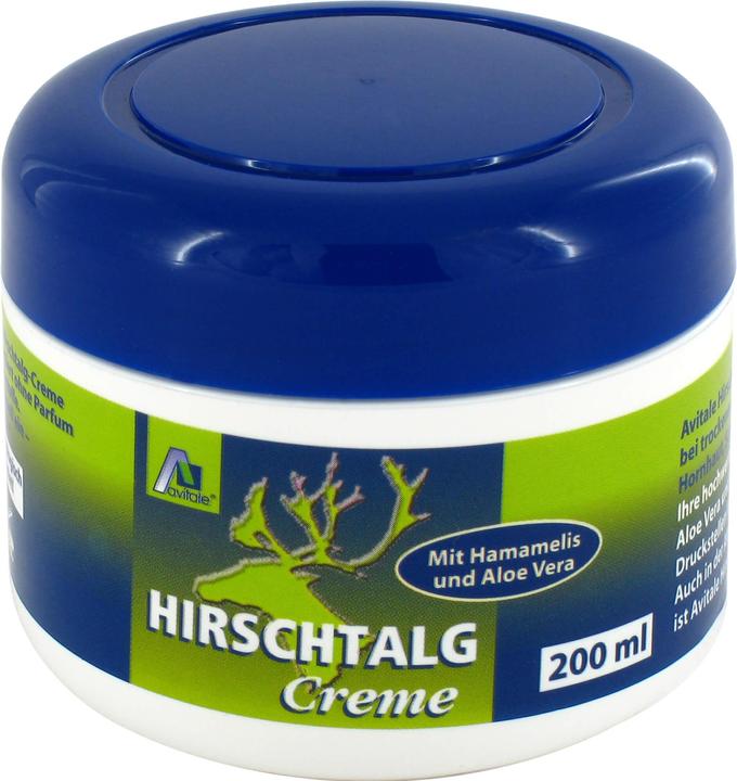 Image du produit Avitale Crème au suif de cerf, 200 ml de crème (Crème pour le corps, 200 ml)