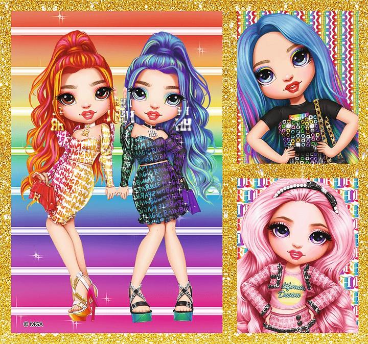 Produktbild Trefl 10in1 Rainbow High Fashion-Puppenkollektion (35 Teile)