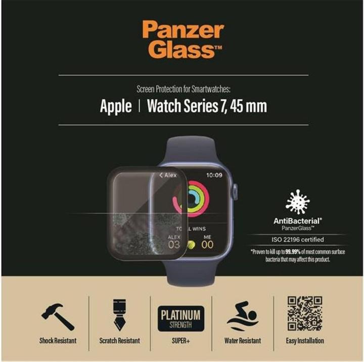 PanzerGlass Displayschutz AB (Apple Watch Series 7)