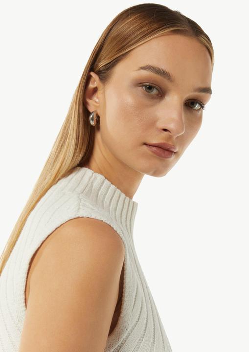 Image du produit Comma Strickpullunder Gerippter Strickpullunder mit Stehkragen (38)