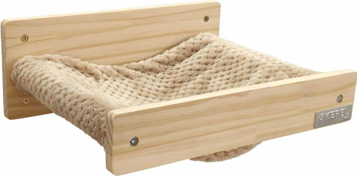 Image du produit Kerbl Hamac Timber pour chats (16 cm, Taupe, Nature)