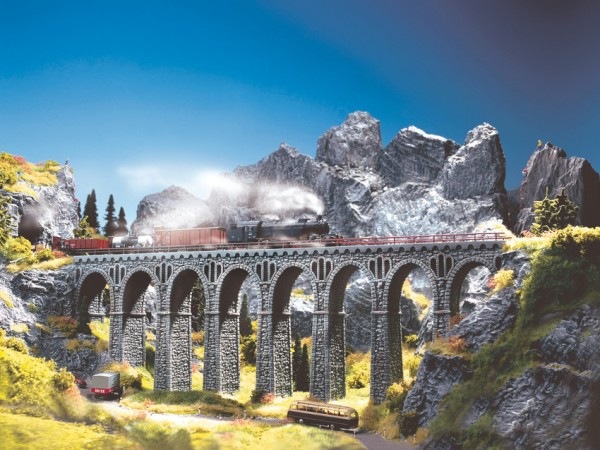 Produktbild Noch 34860 Bruchsteinviadukt, gerad