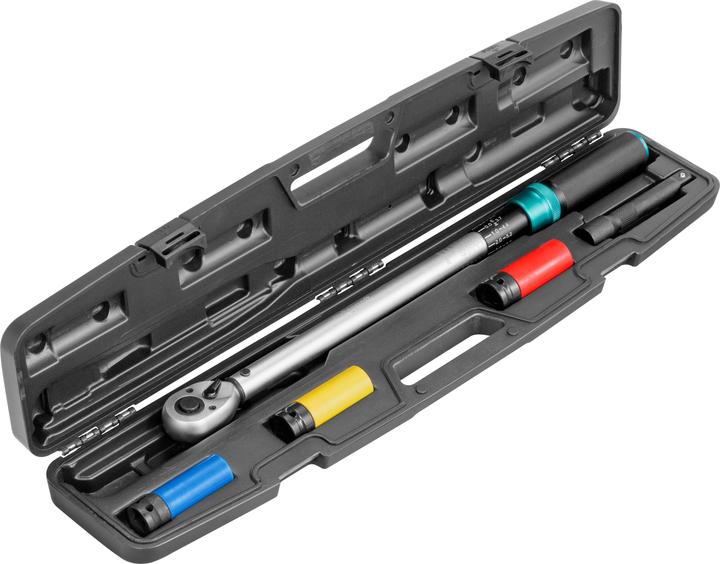 technocraft Jeu de clés dynamométriques, 1/2" 20-220 Nm (1/2", 20 Nm, 220 Nm)