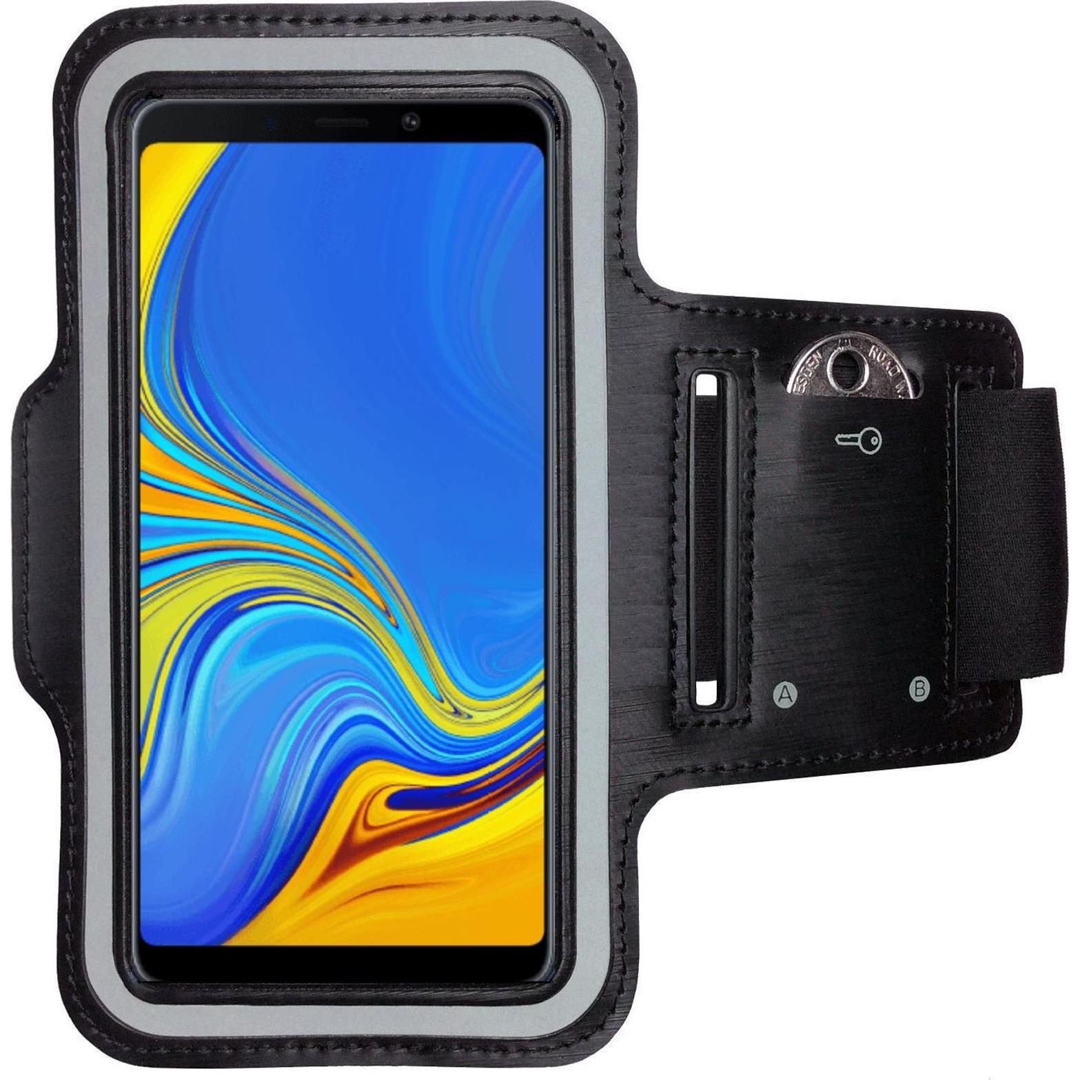 Thumbnail - CoverKingz Sportarmband für Samsung Galaxy A9 (2018), Smartphone Sportarmband, Schwarz