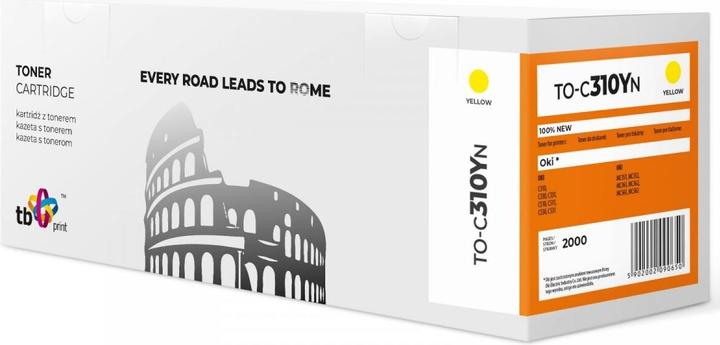 Produktbild Lenovo Toner for OKI C310 TO-C310YN yellow 100% new