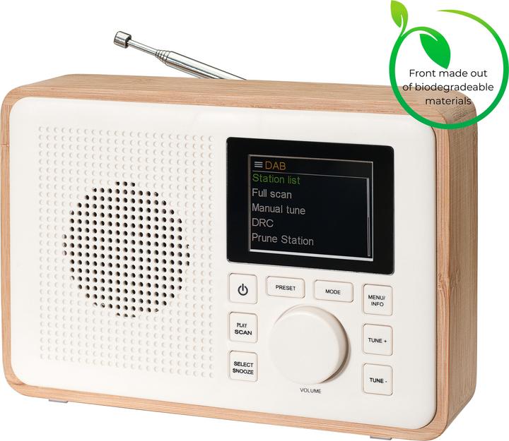 Produktbild Denver DAB-60LW Greenline (DAB+, FM, Bluetooth)