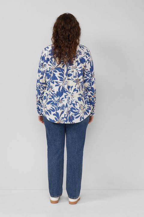 Immagine prodotto s.Oliver Bluse Tunikabluse aus Viskosemix mit All-over-Print (54)