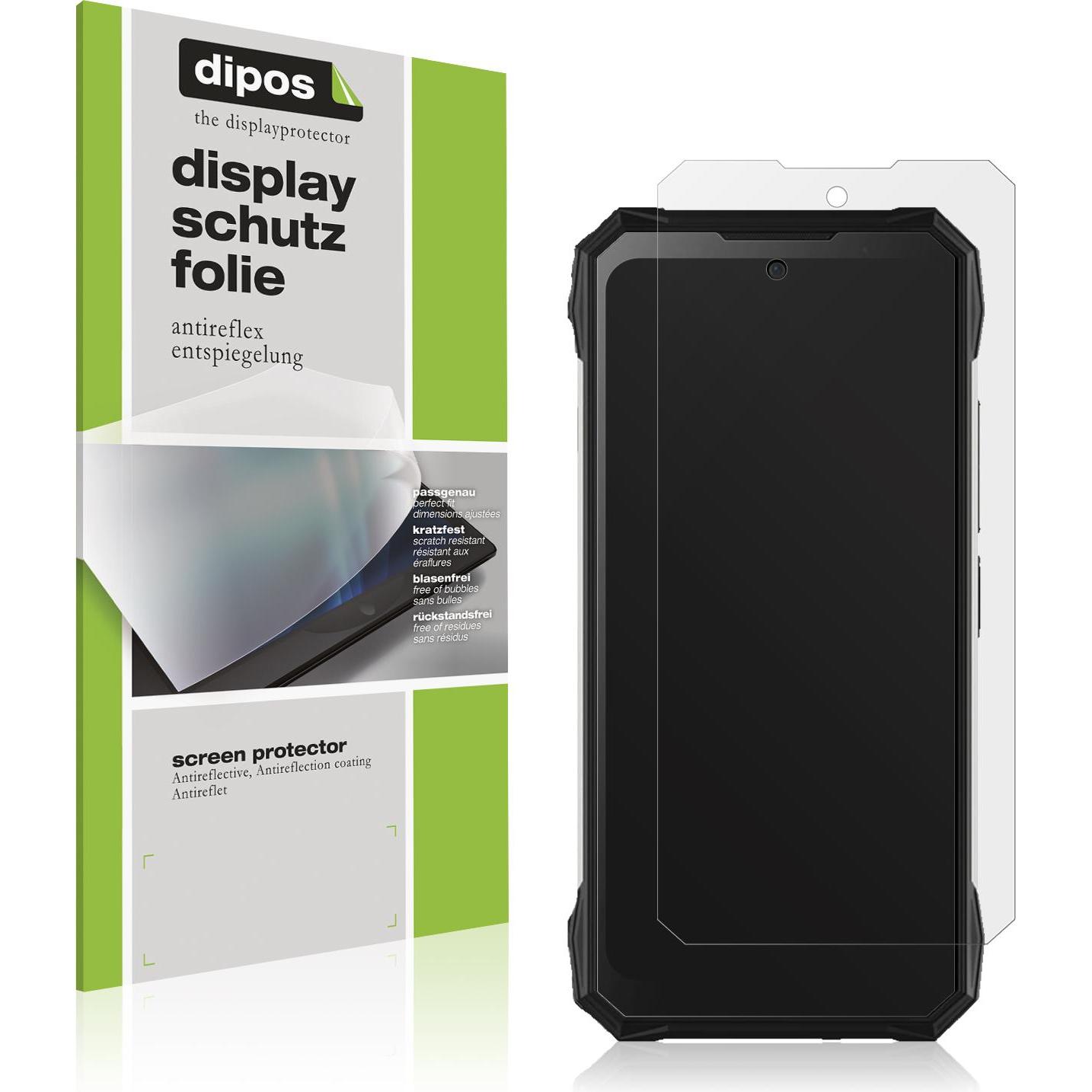 Dipos Displayschutzfolie Antireflex (5 Stück, Doogee S89 Pro), Smartphone Schutzfolie, Transparent
