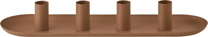 Actual product image Blomus LOHA Kerzenhalter oval amber brown 37cm