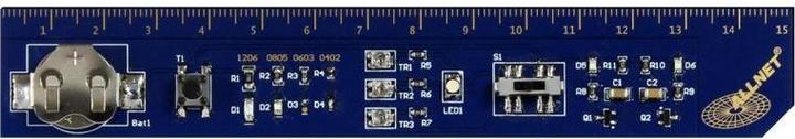 Actual product image Allnet SMD soldering kit Light Ruler (Solder bath)