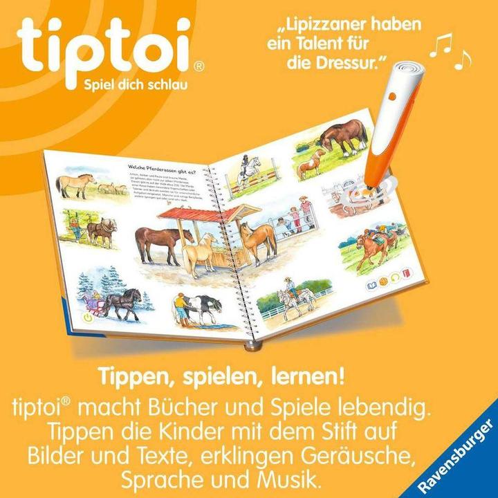 Produktbild tiptoi Pferde und Ponys (Deutsch, Melanie Brockamp, Susanne Gernhäuser, 2022)