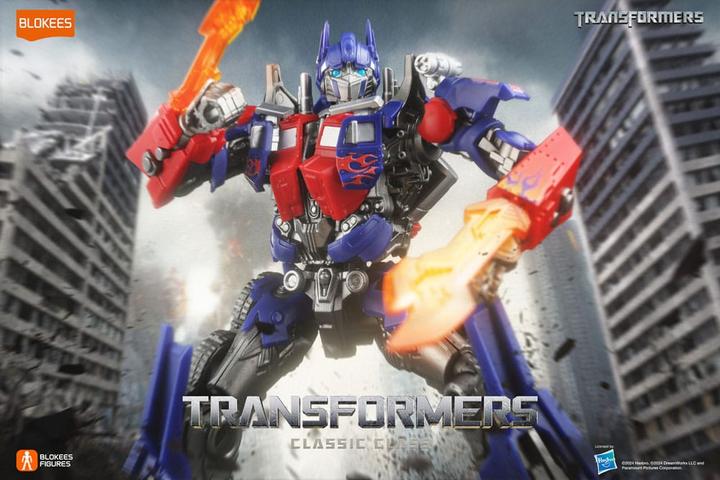 Actual product image Blokees Transformers Plastic Model Classic Class 09 Optimus Prime