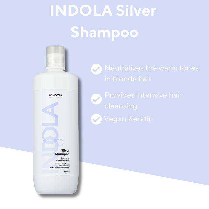 Produktbild Indola Silber Shampoo 1000ml (1000 ml)