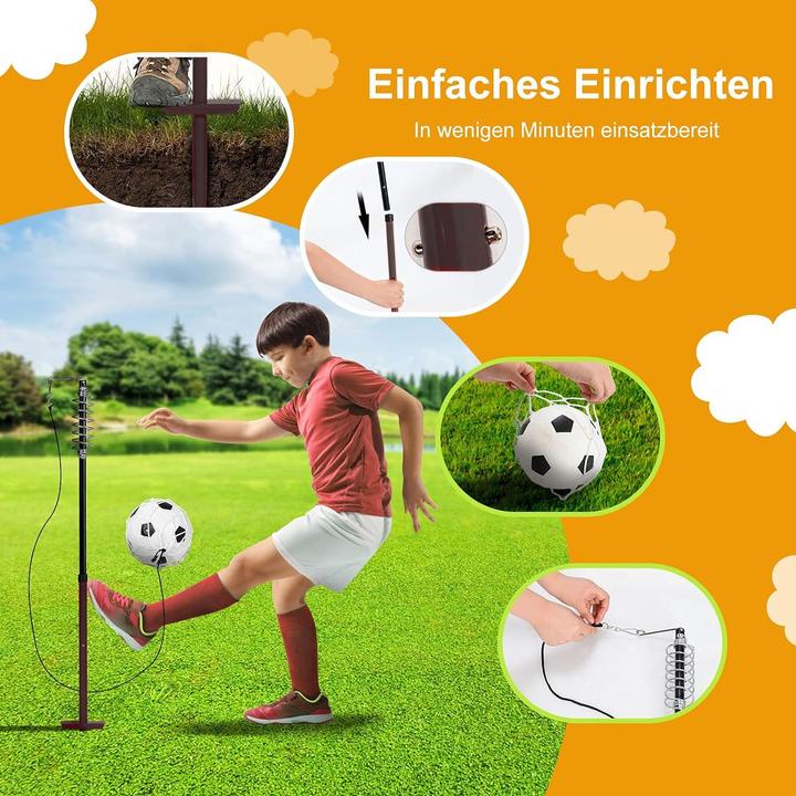 Immagine prodotto New Sports Set da allenamento per il calcio, asta per il twistball con palla