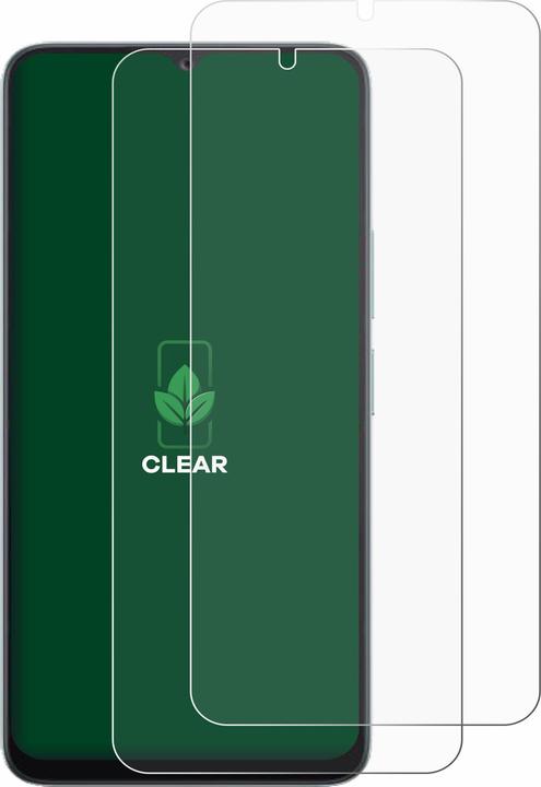 Actual product image ScreenLeaf Screen Protector sustainable Screen Protection, clear, anti-scratch (2 Piece, Oppo F11)