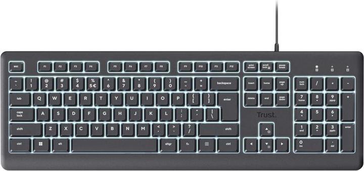 Productafbeelding Trust Primo Illuminated Keyboard De (DE, Bedraad)