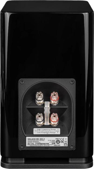 Actual product image ELAC Solano BS 283.2 highgloss *highgloss black* (1 pair)