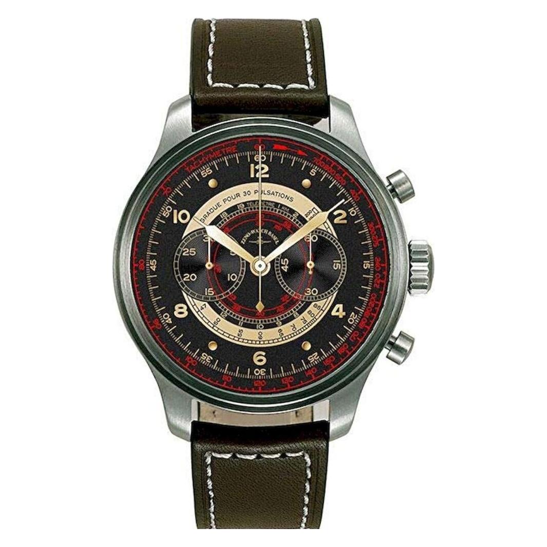 Zeno-Watch Basel, Armbanduhr, 8560BH-f1-Puls