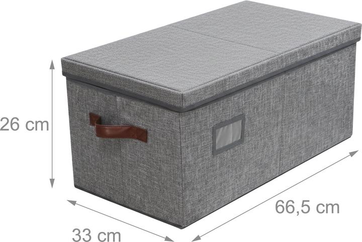 Produktbild Relaxdays Weihnachtskugel-Aufbewahrungsbox (66.50 cm)