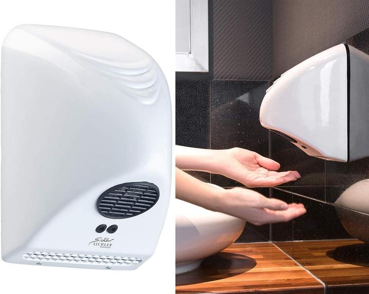 Actual product image Sichler Automatic electric hand dryer for wall mounting