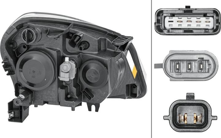 Produktbild Hella 1EF 238 042-011 Hauptscheinwerfer (H7, PY21W, W5W)