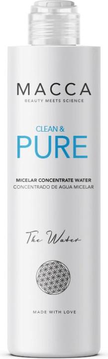 Actual product image Macca Cosmetics Clean & Pure - Micellar Concentrate Water - Micellar Washing Gel For A Gentle (Facial cleansing wipes)