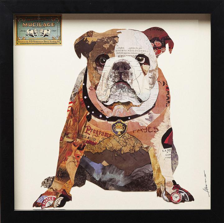 Produktbild Kare Design Bild Frame Art Bulldog (41 x 41 cm)