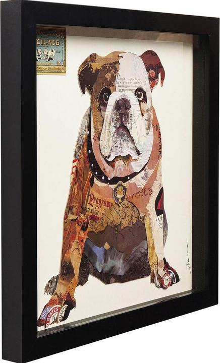 Produktbild Kare Design Bild Frame Art Bulldog (41 x 41 cm)