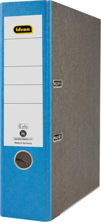 Actual product image Idena Folder A4 blue 8cm cloud marble FSC mix (A4, 80 mm)