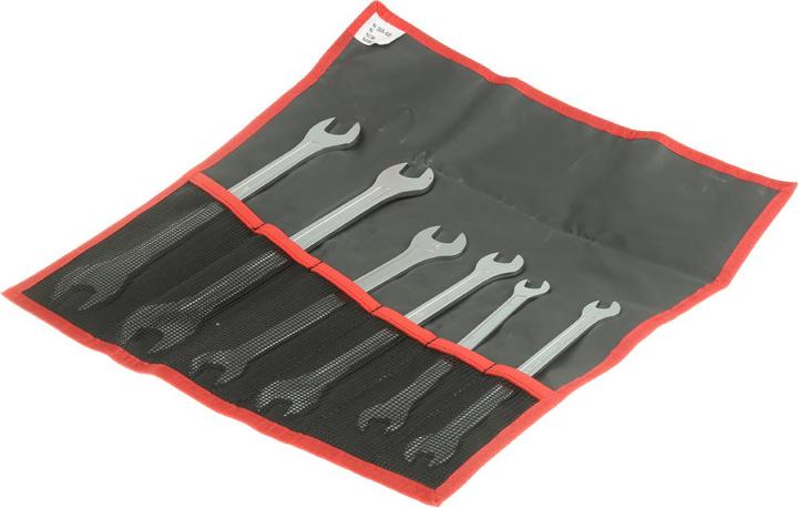 Produktbild Facom Extra Slim Open End Wrench Set 6pc (8 mm, 9 mm, 10 mm, 11 mm, 12 mm, 13 mm, 14 mm, 15 mm, 16 mm, 17 mm, 18 mm, 19 mm)
