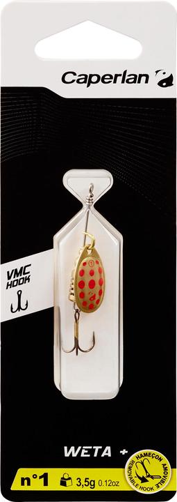 Immagine prodotto Caperlan Spinner per la pesca a spinning
