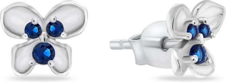 Immagine prodotto Brilio Argento - Orecchini originali con zirconi blu EA959WB