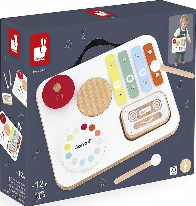 Actual product image Janod Confetti Musiktisch Babys