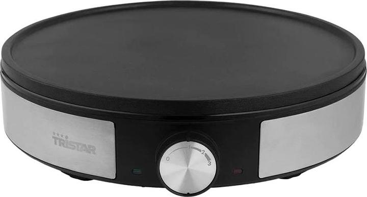 Actual product image Tristar Crêpe Maker BP-2638 1200 W, Black/Silver