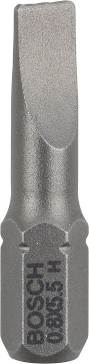 Produktbild Bosch Professional Zubehör Schrauberbit Extra-Hart S 0,8 x 5,5, 25 mm, 3er-Pack (Schraubschlitz)