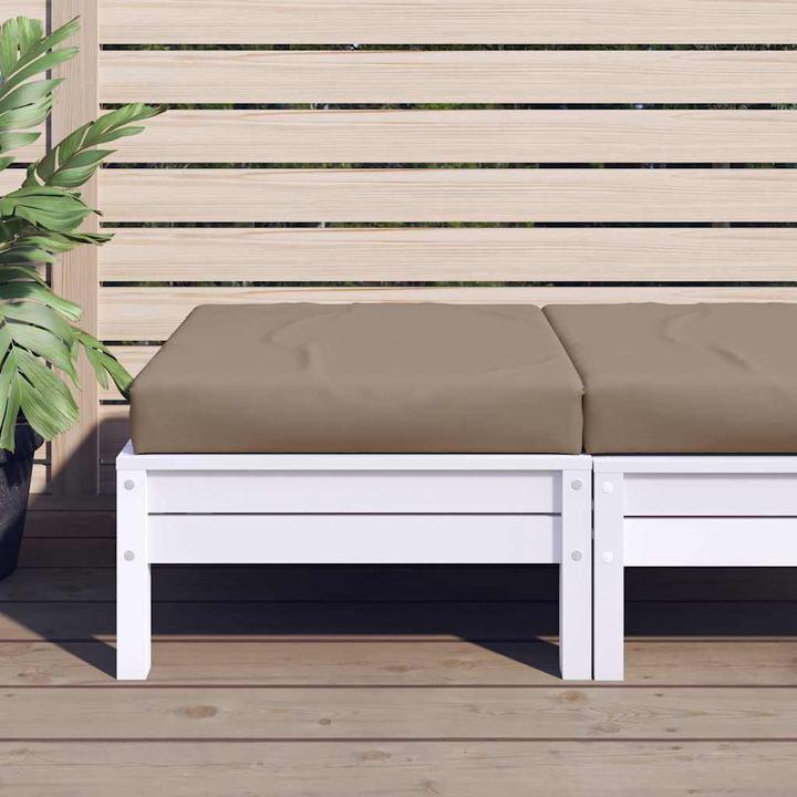 Produktbild vidaXL 10-tlg. Garten-Lounge-Set mit Kissen (60 x 60 cm)