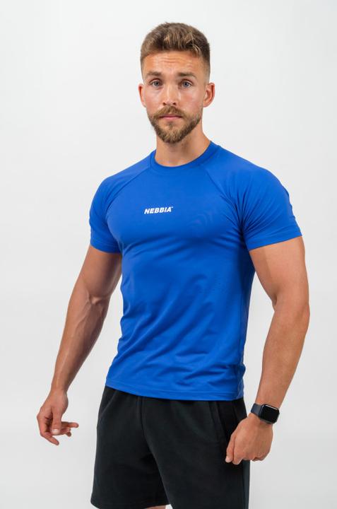 Immagine prodotto Nebbia Maglietta a compressione per l'allenamento Performance 339 - blu (M)